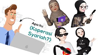 APA ITU KOPERASI SYARIAH Definisi Fungsi Nilai Regulasi Produk Akad dll LKS Animasi Powtoon [upl. by Chuah]