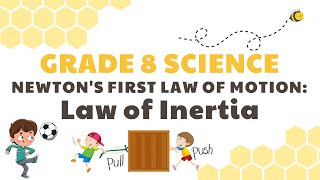 Newtons Laws of Motion Law of Inertia  Grade 8 Science DepEd MELC Quarter 1 Module 1 Part 1 [upl. by Tlihcox]