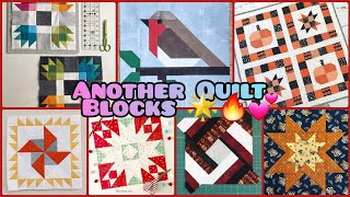 Best Quilt Block Collection 2024❤ Quilt patterns💚 Quilt pattern of this week💛 رلی ڈیزائنس anhamkhan [upl. by Tillion814]