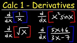 Calculus 1  Derivatives [upl. by Lytsirk]