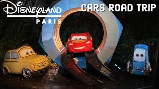 Cars ROAD TRIP Attraction  On Ride  Walt Disney Studios  Disneyland Paris 2022 [upl. by Atiner]