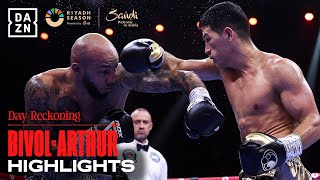 FIGHT HIGHLIGHTS  Dmitry Bivol vs Lyndon Arthur [upl. by Enilaf]