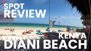 Kitesurfing Paradise Found Discovering Diani Beach in Kenya  Spot Review winter 2022 [upl. by Barney]