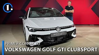 VOLKSWAGEN GOLF GTI 2024 300 CV y 267 kmh  Primer contacto  Análisis  Review en español [upl. by Nolyak]