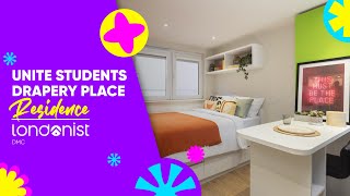 Inside Drapery Place Ultimate Student Accommodation Tour in London [upl. by Ayahsey]