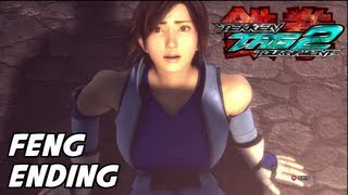 Tekken Tag Tournament 2  Feng Arcade Ending Movie [upl. by Alfi]