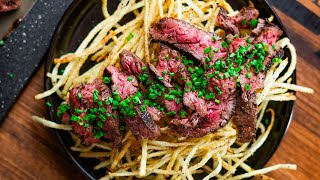 Steak Frites steak skirtsteak steakfrites [upl. by Patty]