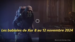 Destiny 2 Xur et CRYPTAGE EXOTIQUE [upl. by Eceinhoj]