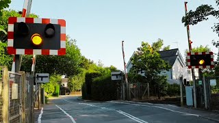 Oxshott Level Crossing Surrey [upl. by Eloise]