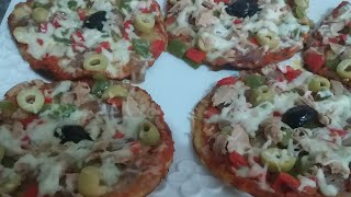 بيتزا سائلة سريعة بدون فرن وبدون مجهود Pizza delicieuse sans four [upl. by Yruok]