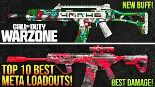 WARZONE New TOP 10 BEST META LOADOUTS After Major Weapon Update WARZONE Best Setups [upl. by Tychon158]