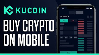 How To Buy Crypto On Kucoin App  Easy Tutorial For Beginners 2024 [upl. by Torras839]