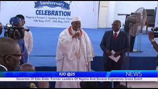 IUO 25 Governor Of Edo State Former Leaders Of Nigeria And Several Dignitaries Grace Event [upl. by Ikram]