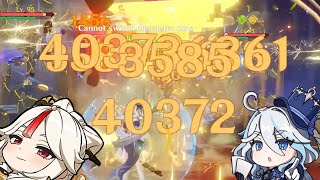 NINGGUANG  FURINA WEIRD COMBO BUT IT ACTUALLY WORK  42 Spiral Abyss  GI [upl. by Alamap251]