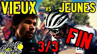 VIEUX vs JEUNES  FIN Ep 33  TOUR DE FRANCE 2024 [upl. by Merrielle]