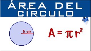 Área del Círculo [upl. by Raseac]