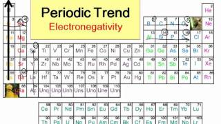 Periodic Trends in Electronegativity [upl. by Zantos]