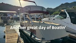 Boat Day on Saguaro Lake  Summer of 24 [upl. by Nye486]