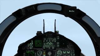 DCS F15 Eagle  Zero Visibility Landing [upl. by Maroney]