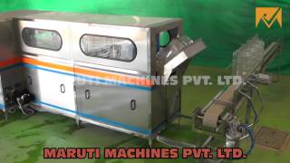 20 Ltr Jar Rinsing Filling Capping Machine [upl. by Stroud64]