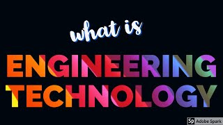 WHAT IS ENGINEERING TECHNOLOGY DIFFERENCE BETWEEN THEORETICAL ENGINEERING in the US [upl. by Imaon]