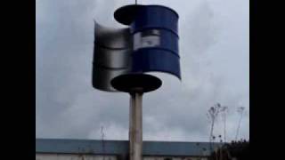 Savonius Windrad  Wildpoldsried  Wind turbine 2 [upl. by Ready]