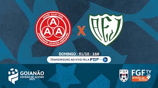 Ao vivo  AA Anapolina X AE Jataiense  Campeonato Goiano Divisão de Acesso 2023 [upl. by Meaghan]