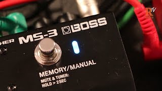 BOSS MS3 Multi Effects Switcher [upl. by Naul]