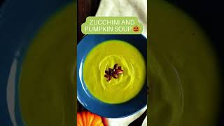 Creamy Zucchini and Pumpkin Soup Recipe  Healthy amp Delicious Fall Soup [upl. by Sweatt]