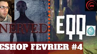 ESHOP Février 2020 4  EQQO Et NERVED Sur SWITCH en Français  Gameplay Face Commentary [upl. by Natehc367]