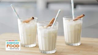 Mexican Horchata Recipe for Cinco de Mayo  Everyday Food with Sarah Carey [upl. by Aranaj]