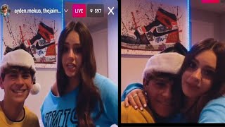 AYDEN MEKUS AND JAIME ADLER INSTAGRAM LIVE UPDATE [upl. by Muslim644]