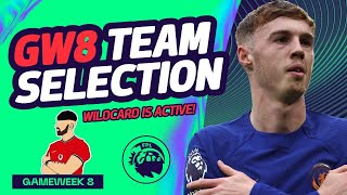 MY FPL GAMEWEEK 8 TEAM SELECTION  WILDCARD IS ACTIVE ✅  Fantasy Premier League 202425 [upl. by Lrub]