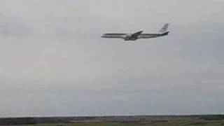 DC8 Flyby KGFK [upl. by Curtice]