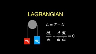 The Atwood Machine with Lagrangian Mechanics [upl. by Gyasi]