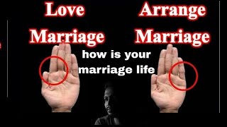 PalmistryWhen is the MarriageMarriage lifeLove or Arrange marriage in Kannadaastrospirituality [upl. by Kosaka]