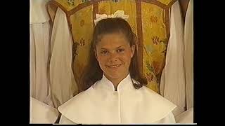 Kronprinsessan Victorias konfirmation SVT 19920628 [upl. by Eniamrahc923]