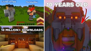 Minecrafts Most POPULAR Texture Packs of ALL TIME [upl. by Lissy205]