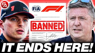 Max Verstappens HUGE REVENGE on FIA amp British Media after Brazil GP [upl. by Yeldar262]