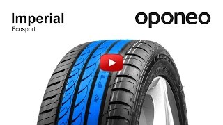 Tyre Imperial Ecosport ● Summer Tyres ● Oponeo™ [upl. by Inihor]