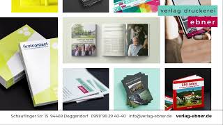 Verlag Druckerei Ebner  Portfolio [upl. by Rekoob]