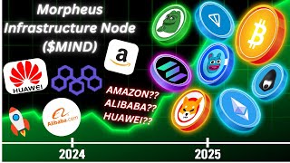 🚀MIND  Morpheus Infrastructure Node with Amazon Alibaba amp Huawei Partnerships Set to Explode 2025 [upl. by Yentuoc]