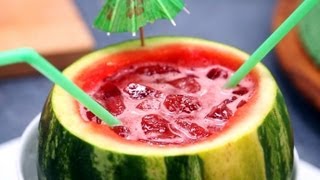 Soju Watermelon Cocktail SubakSoju 수박소주 [upl. by Onimixam]