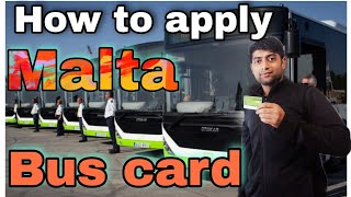 How to apply Malta tallinja bus card  Malta tallinja bus card kaise apply kare  simplyrecipes8368 [upl. by Hevak749]