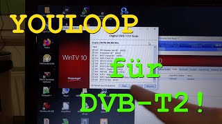 Passive Youloop Antenne geht super für DVBT2  ► WinTVsoloHD [upl. by Staffard]