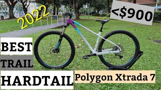 Polygon Xtrada 7 2022 Review  Hardtail MTB  Murang MTB  XC MTB [upl. by Halak275]