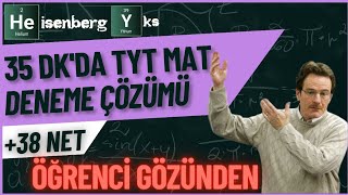 35 DKda TYT MATEMATİK DENEME ÇÖZÜMÜ 380 [upl. by Ileek190]