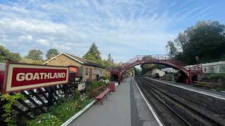 Goathland station  North York moors [upl. by Aimehs]