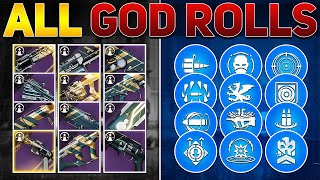 Every Brave GOD ROLL You Should Look Out For ALL Weapons  Destiny 2 Into the Light [upl. by Assilak]