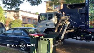 Brisbane general waste side loader BSW751 [upl. by Guerin]